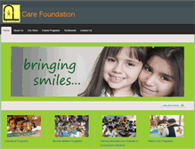 Tablet Screenshot of carefoundation.in